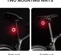 Q1 Tail Light USB with 7 Lighting Colors