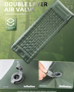 Qunature Camping Mattress Sleeping Pad for Outdoor Camping Ultra-light