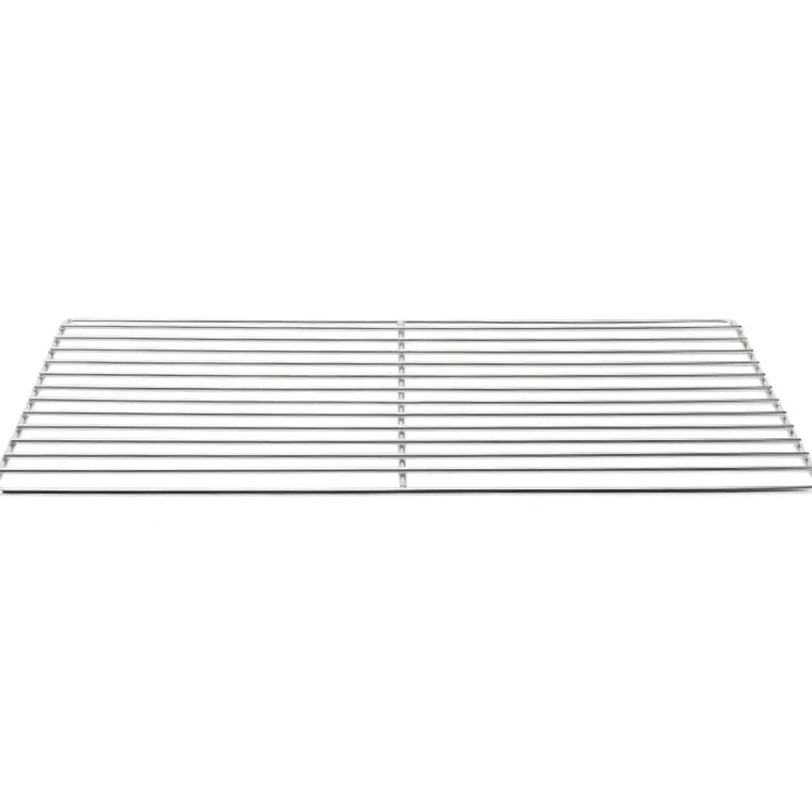 Qunature Durable Iron Chrome BBQ Grill Net with Rounded Corners for Easy Use