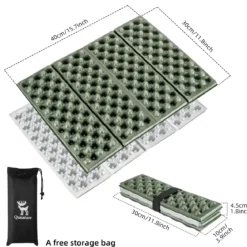 Qunature Folding Seat Pad Mat with Foam