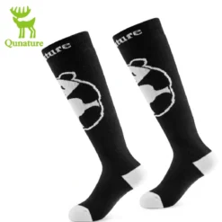 Qunature Kids Panda Ski Socks | Heat Retaining Winter Warmth