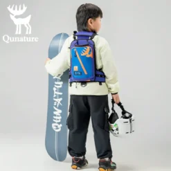 Qunature Kids’ Ski Training Backpack With Traction Rope-H53