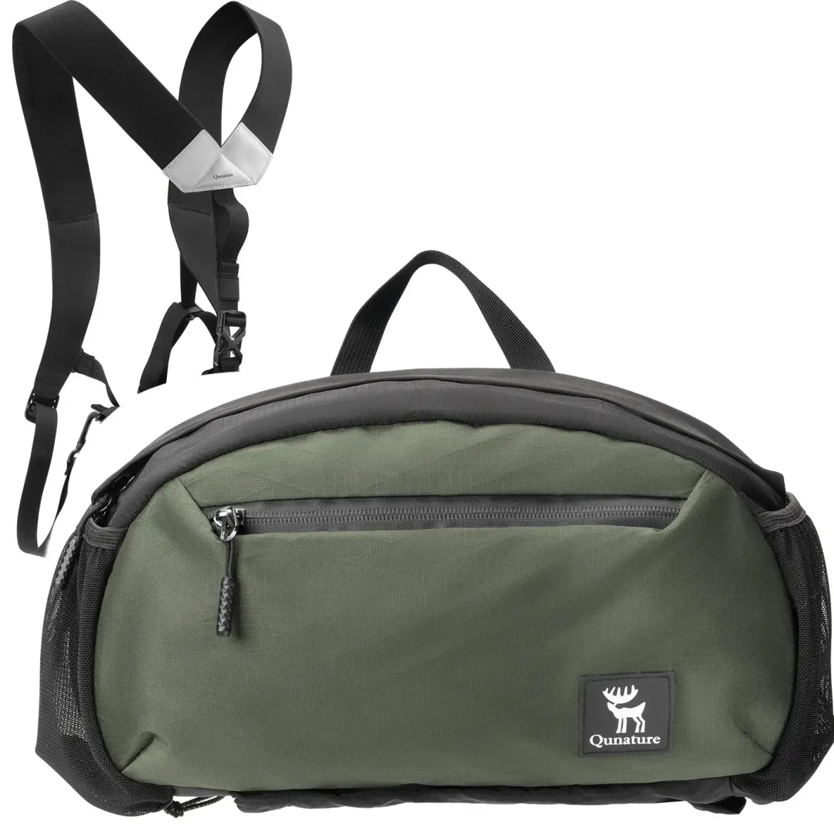 Qunature Lightweight Outdoor Backpack Waist Bag 7.9L