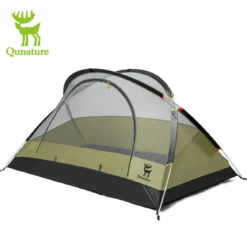 Qunature Rainproof Tent Lightweight Aluminum Rods Easy Setup for Camping