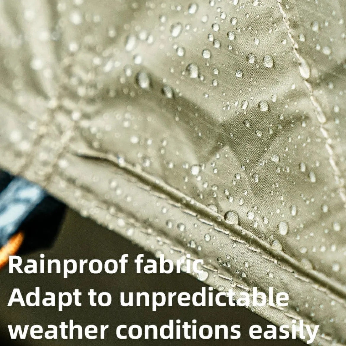 Qunature Rainproof Tent Lightweight Aluminum Rods Easy Setup for Camping
