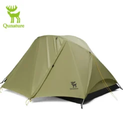 Qunature Rainproof Tent Lightweight Aluminum Rods Easy Setup for Camping