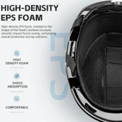 Qunature Ski Helmet with Adjustable Ventilation and Detachable Liner for Winter Sports