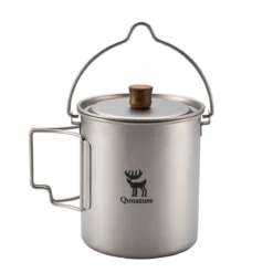 Qunature Ultralight Titanium Camping Mug 750 ml
