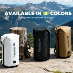 Qunature Waterproof Compression Bag for Bikepacking 6L/12L
