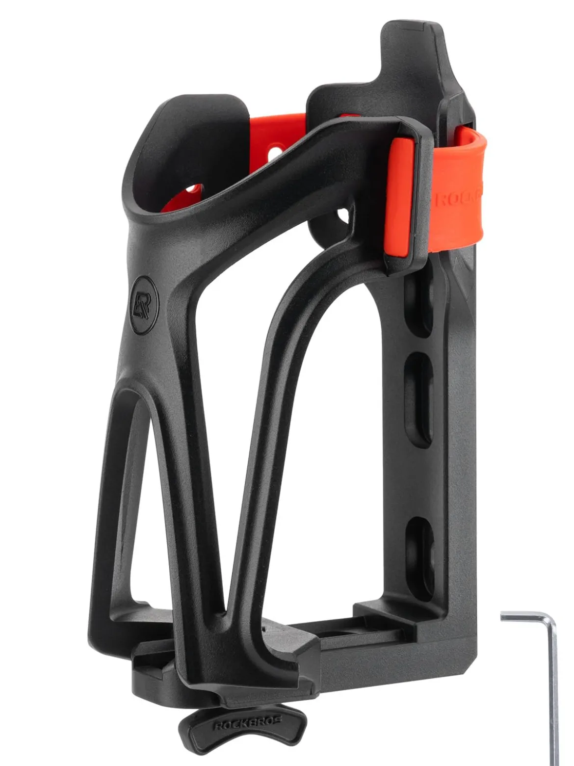ROCKBROS Adjustable Water Bottle Holder for 2.3-3" Bottles, Bike & Motorcycle Mount