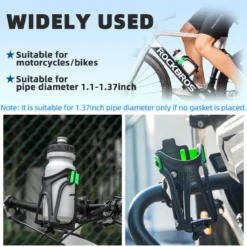 ROCKBROS Adjustable Water Bottle Holder for 2.3-3