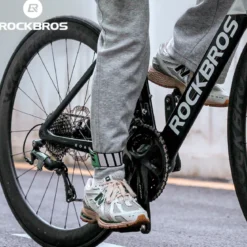 ROCKBROS Anti-Roll Chain Riding Leg Straps Adjustable Reflective