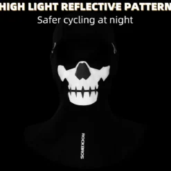 ROCKBROS Balaclava Ski Mask Full Face Winter Fleece Hood for Skiing Cycling