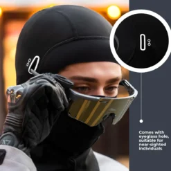 ROCKBROS Balaclava Ski Mask, Thermal Full Face Cover, Windproof Neck Warmer