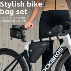 ROCKBROS Bicycle Combination Bags Set Cycling Top Tube/Triangle/Saddle Bags Set