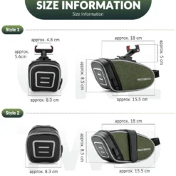 ROCKBROS Bicycle Saddle Bag 0.45L