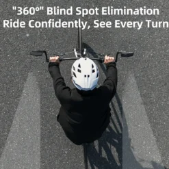 ROCKBROS Bike 360° Adjustable Handlebar Mount Bar End Mirror