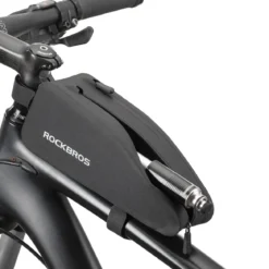 ROCKBROS Bike Bag Top Tube Bike Frame Bag Waterproof Two Zipper Pockets