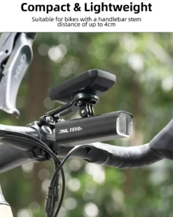 ROCKBROS Bike Computer Mount Out-Front Aluminum Integrated Bicycle Cycling Computer Mount