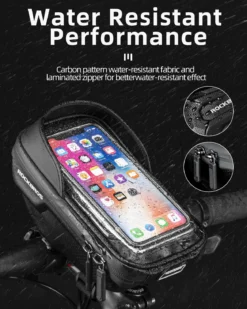 ROCKBROS Bike Front Frame HandlebarWaterproof Bag below 6.5