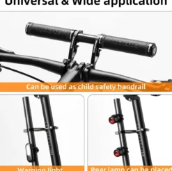 ROCKBROS Bike Handlebar Extender Double Lightweight Durable