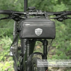 ROCKBROS Bike Handlebar Front Frame Bag with Removable Shoulder Strap for Cycling