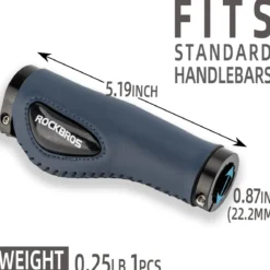 ROCKBROS Bike Handle Grips Ergonomics Design Soft Gel Dual Lock