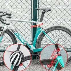 ROCKBROS Bike Lock Cable Combination Bicycle Lock - 6FT Long, Portable, Anti-Theft