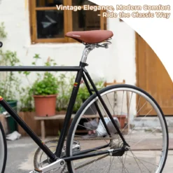 ROCKBROS Bike Saddle Retro Style
