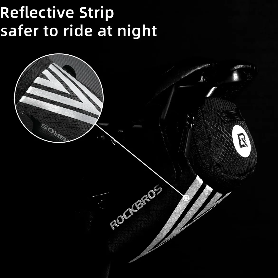 ROCKBROS Bike Saddle Seat Bag Under Seat