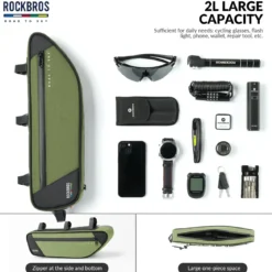 ROCKBROS Bike Triangle Bag-Road to sky