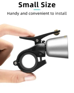 ROCKBROS Classic Brass Bike Bell Loud Easy Install Fits Most Handlebars