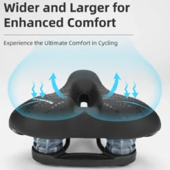 ROCKBROS Comfort Gel Bike Seat Breathable Waterproof Saddle Cruiser/Mountain/Fat Bikes