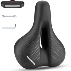 ROCKBROS Comfort Gel Bike Seat Breathable Waterproof Saddle Cruiser/Mountain/Fat Bikes