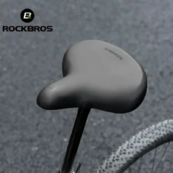 ROCKBROS Comfort Shock Absorption Bike Saddle Soft Wide Seat for Men Women