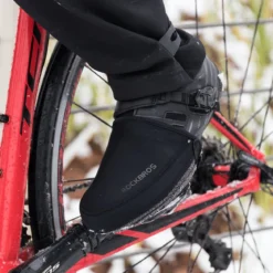 ROCKBROS Cycling Shoe Toe Covers Winter Toe Warmers Cycling Overshoes Protectors Kevlar