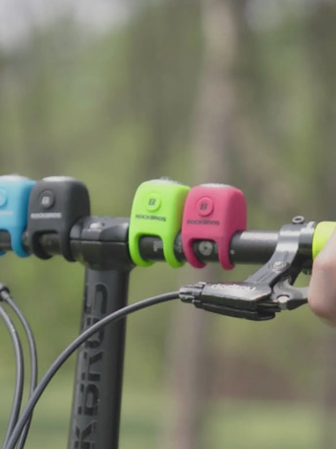 ROCKBROS Electric Bicycle Bells Loud Horn Ring Rainproof 3 Modes 90DB