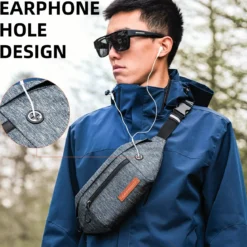 ROCKBROS Fanny Pack 1.5L Capacity Belt Bag