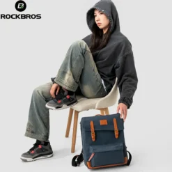 ROCKBROS Fashion Vintage Folding Bike Backpack