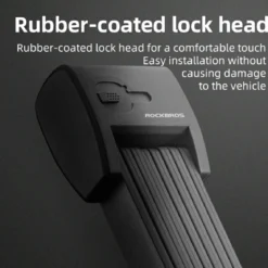 ROCKBROS Folding Bike Lock Smart Fingerprint Heavy Duty Anti Theft Bike Lock
