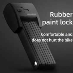 ROCKBROS Folding Bike Lock Smart Fingerprint Heavy Duty Anti Theft Bike Lock