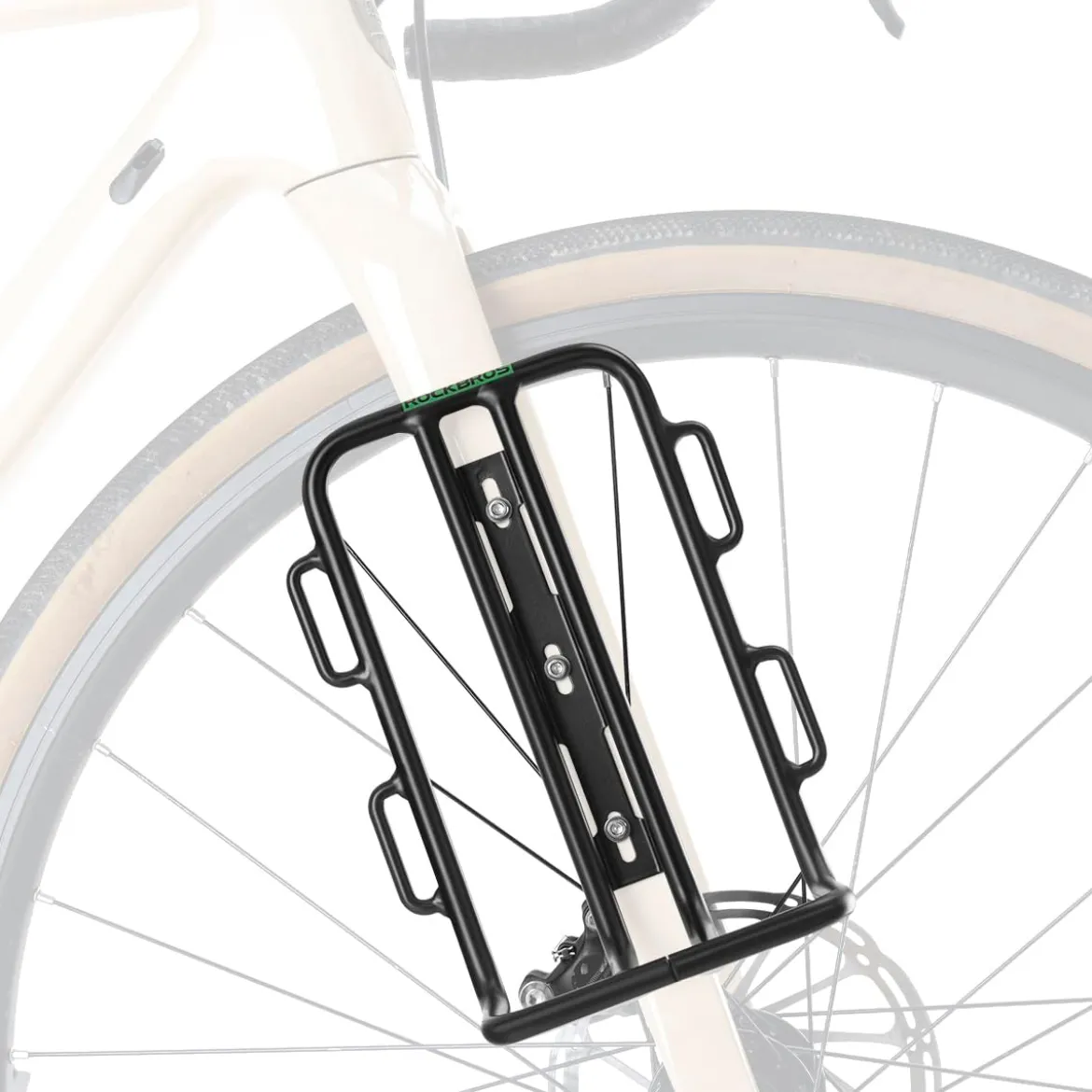 ROCKBROS Front Bike Rack Aluminum Alloy Luggage Touring Carrier Racks 6.6lbs