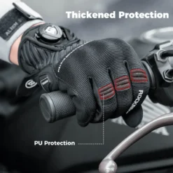 ROCKBROS Full Finger Cycling Gloves Touchscreen Breathable Flexible Padded