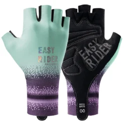 ROCKBROS Half-Finger Women Cycling Gloves Summer Gradient