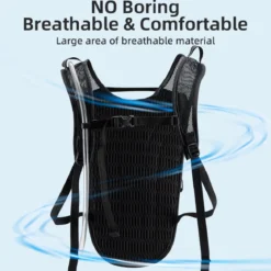 ROCKBROS Hydration Pack with 2L Leak-Proof Bladder for Hiking, Cycling, Running