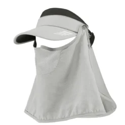 ROCKBROS Ice Silk Full Face Sunhat 360° Anti-UV Adjustable Hiking Fishing Cap