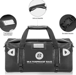 ROCKBROS 60L Dry Duffel Waterproof Duffel Bag Motorcycle Travel Bag