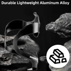 ROCKBROS Lightweight Alloy Bike Water Bottle Holder for Road Mountain Bikes