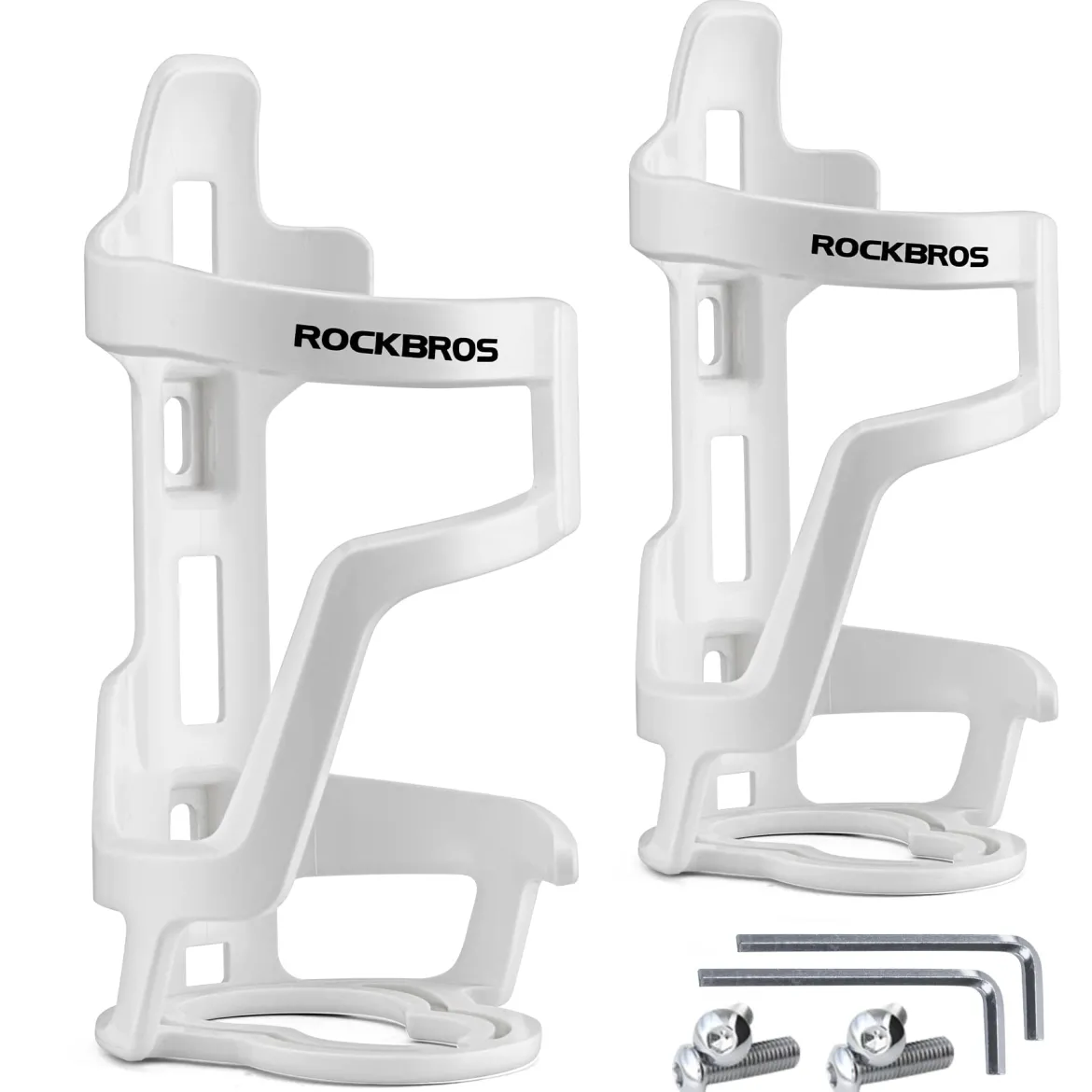 ROCKBROS Lightweight Slide Entry Bike Water Bottle Cage Adjustable Drink Holder