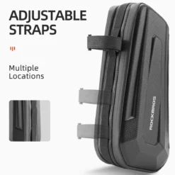 ROCKBROS 1.5L/2.5L Water-Resistant EVA Bike Frame Bag, Under Top Tube Triangle Storage